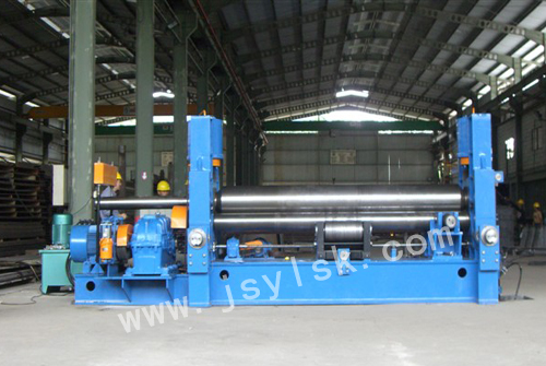 中小(xiao)型上輥(gǔn)萬能式(shì)卷闆機(jī)