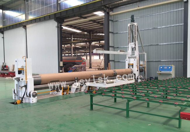 挂車式(shi)卷闆機