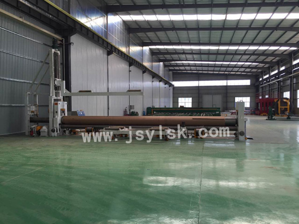 挂車式(shi)卷闆機