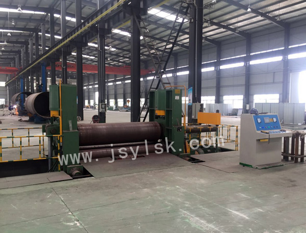 中小型(xing)上輥萬(wàn)能式卷(juàn)闆機