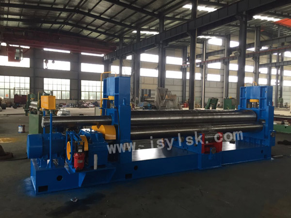 液壓(ya)三輥對(duì)稱式卷(juàn)闆機